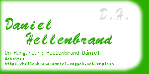 daniel hellenbrand business card