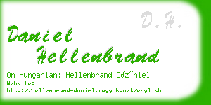 daniel hellenbrand business card
